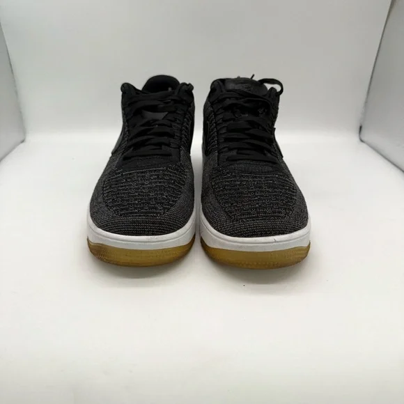 Nike Air Force 1 Flyknit Black sneakers Men’s Size 13 - Picture 4 of 12